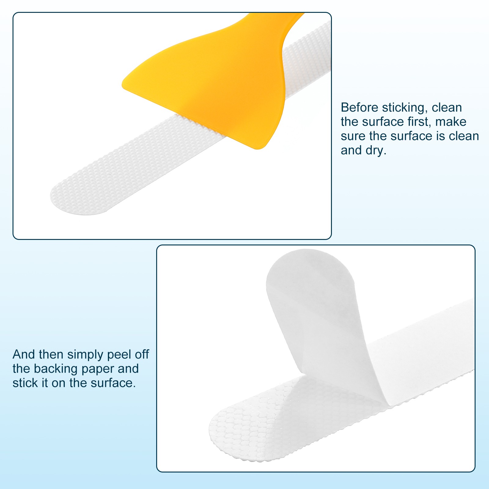 24pcs Bath Tub Shower Sticker Non-Slip Grip Strip Stairs Shower Appliques White