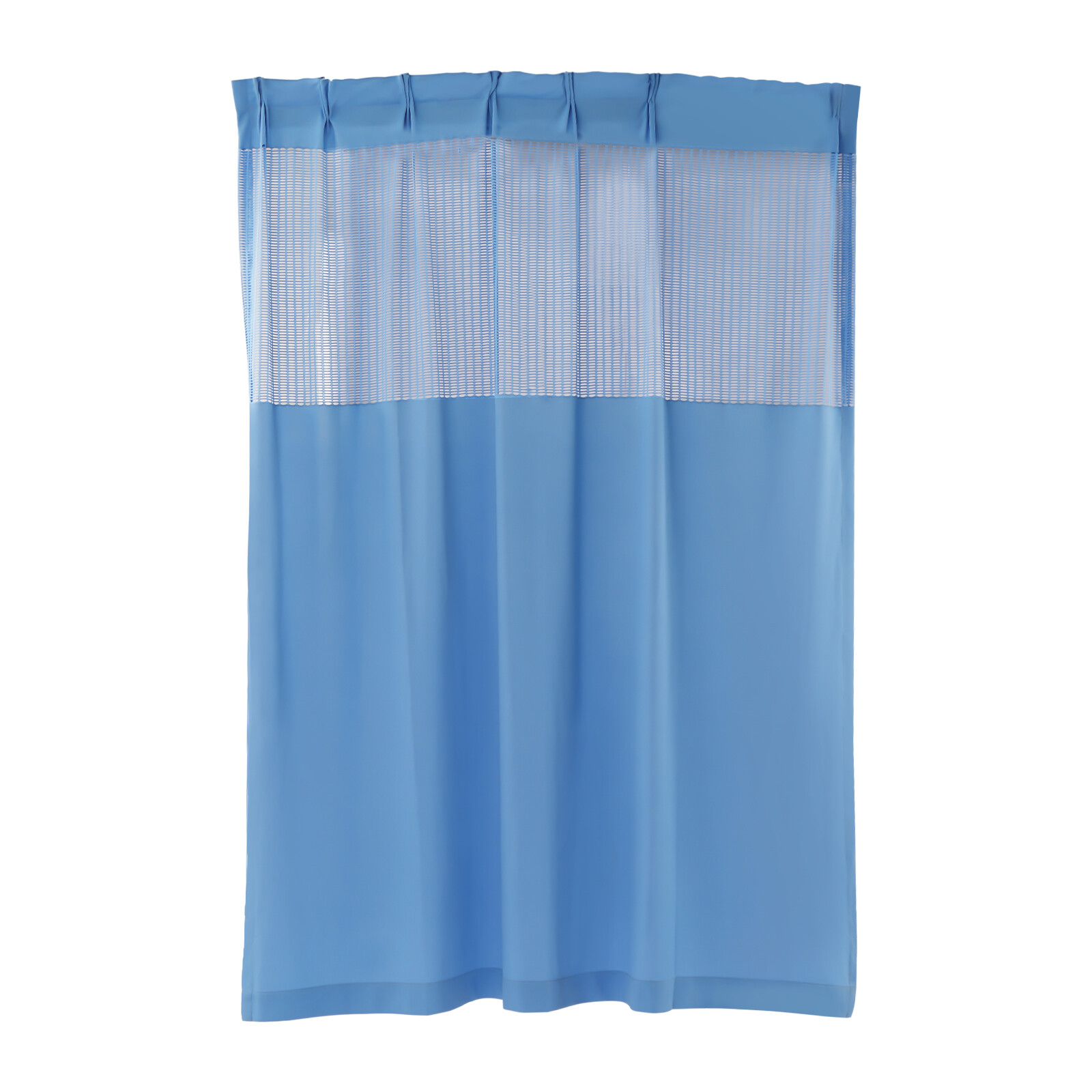 Blue Privacy Curtain hospital CLINIC curtains Polyester with 8*Hooks, 7ft x 8ft
