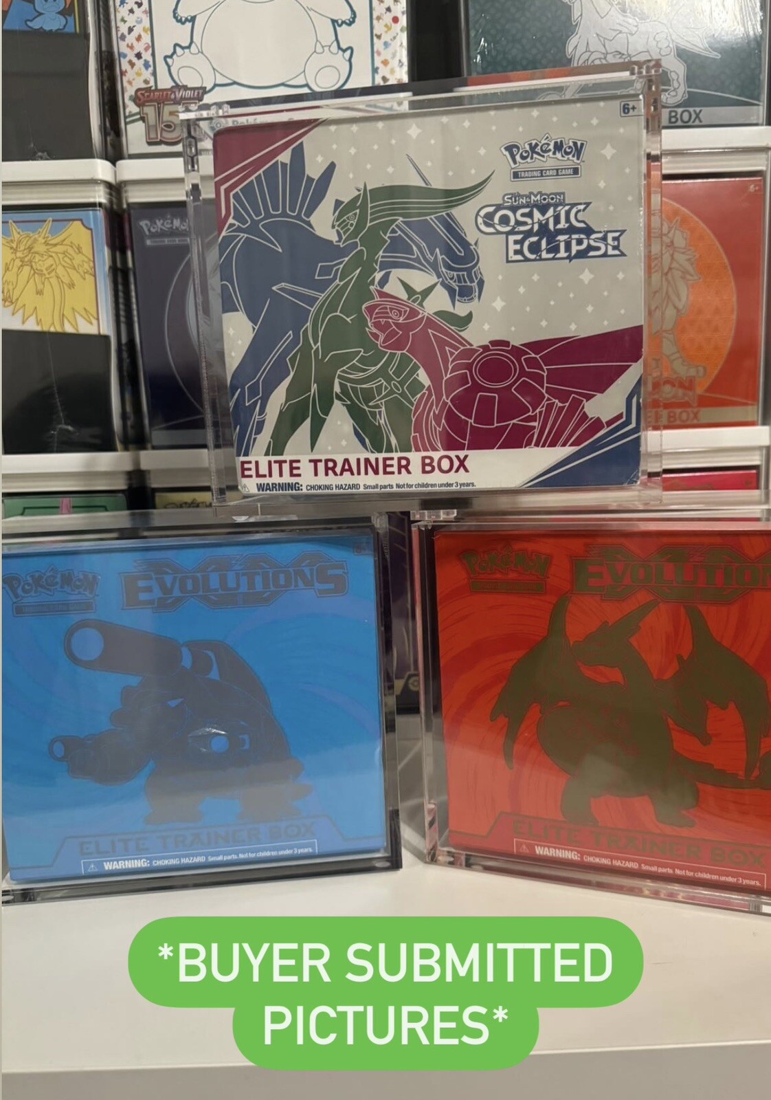 POKEMON ETB DISPLAY MAGNETIC CASE PROTECTOR ELITE TRAINER BOX HIGH QUALITY