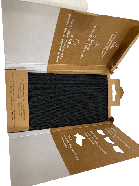 Miir Pourigami Portable Pour Over Metal Coffee Dripper, Reusable Black