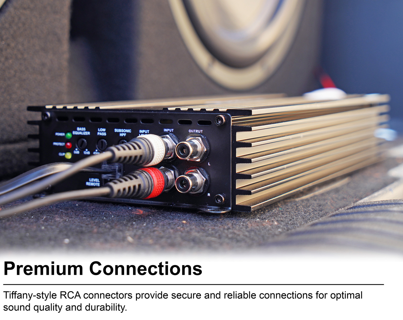 Rockville RD1000.1 1000w RMS @ 1 Ohm (4000w Peak) Mono Amplifier Car Audio Amp