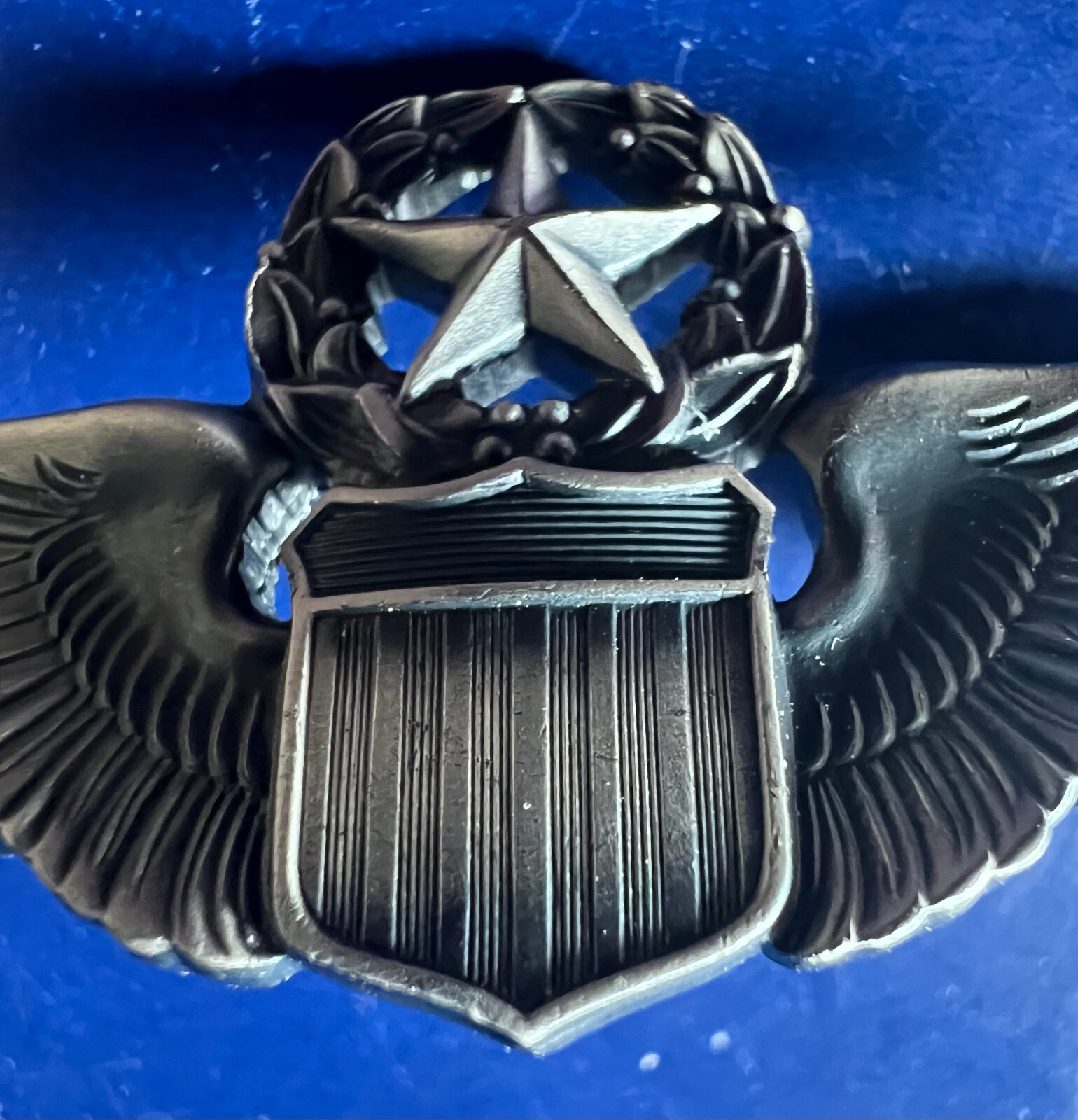 U.S. AIR FORCE COMMAND PILOT WINGS- GENUINE ISSUE