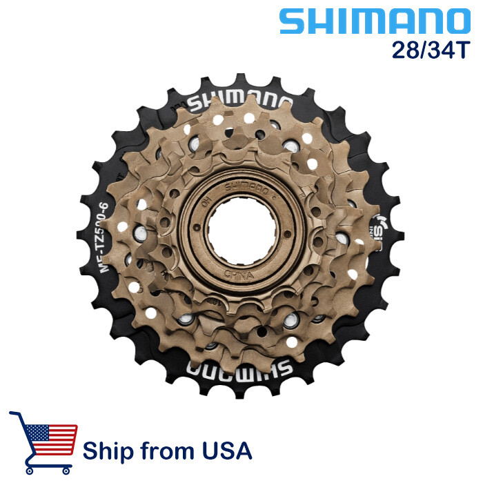 Shimano Tourney MF-TZ500 7 Speed 14-28T / 14-34T Freewheel Cassette