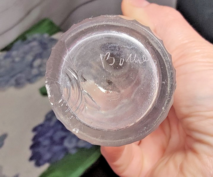 Antique Victorian Era Sliver Plated Four Cut Crystal Bottles Cruet Set