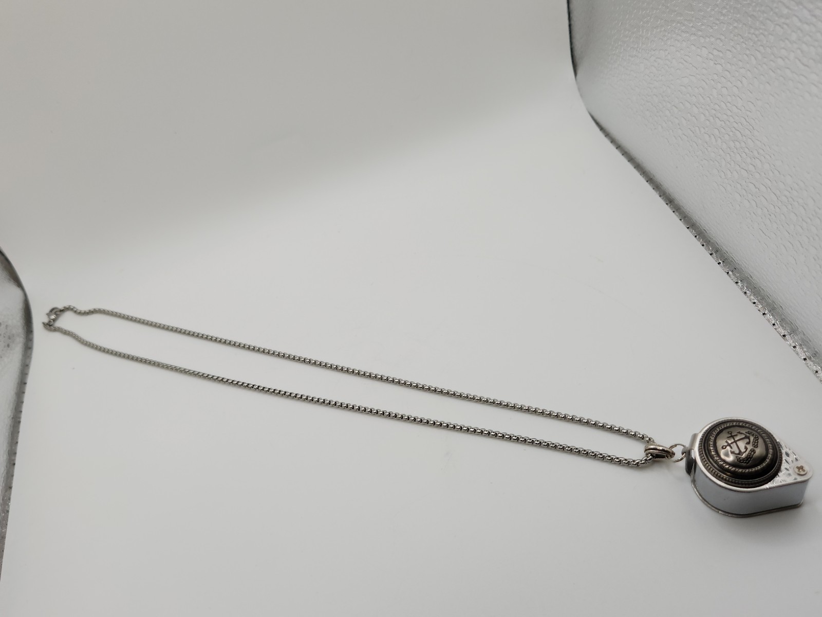 30× Jewelers Loupe Necklace Magnifier Loop Magnifying Glass Jewelry Nautical