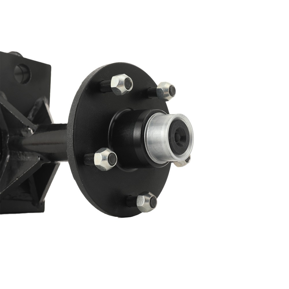 5x 5.5 Lug Shipping Container Wheels Bolt-on Spindle Kit US