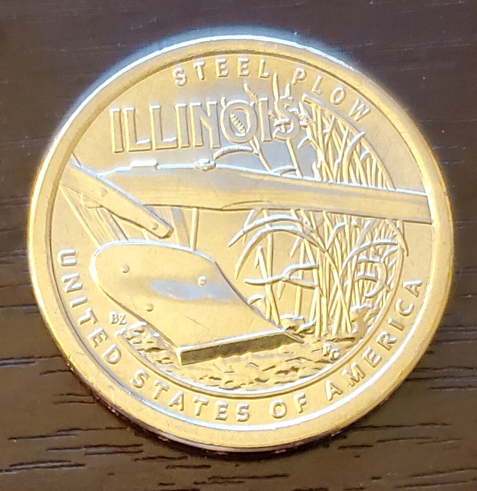 2024 D American Innovation "Golden" Dollar - ILLINOIS - Uncirculated (BU)