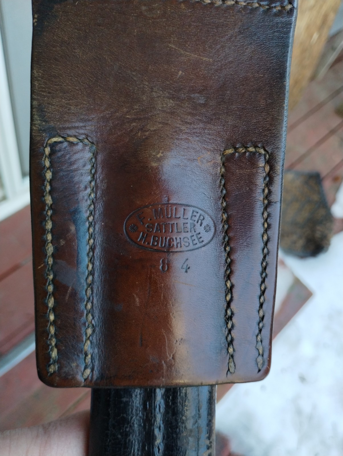 Swiss Army Short Sword / Hanger with sheath 19th cent