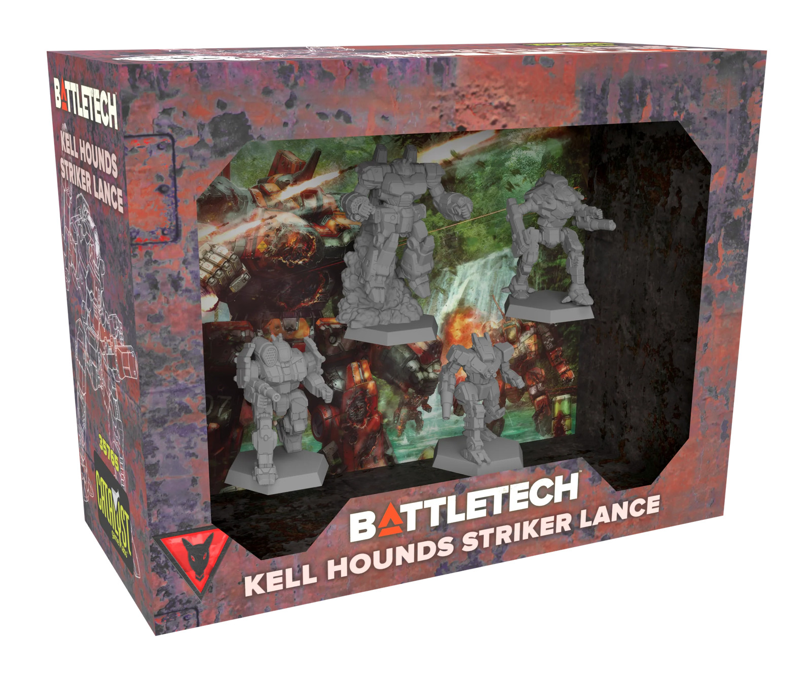 Kell Hounds Striker Lance Battletech Miniatures Game Catalyst Game Labs