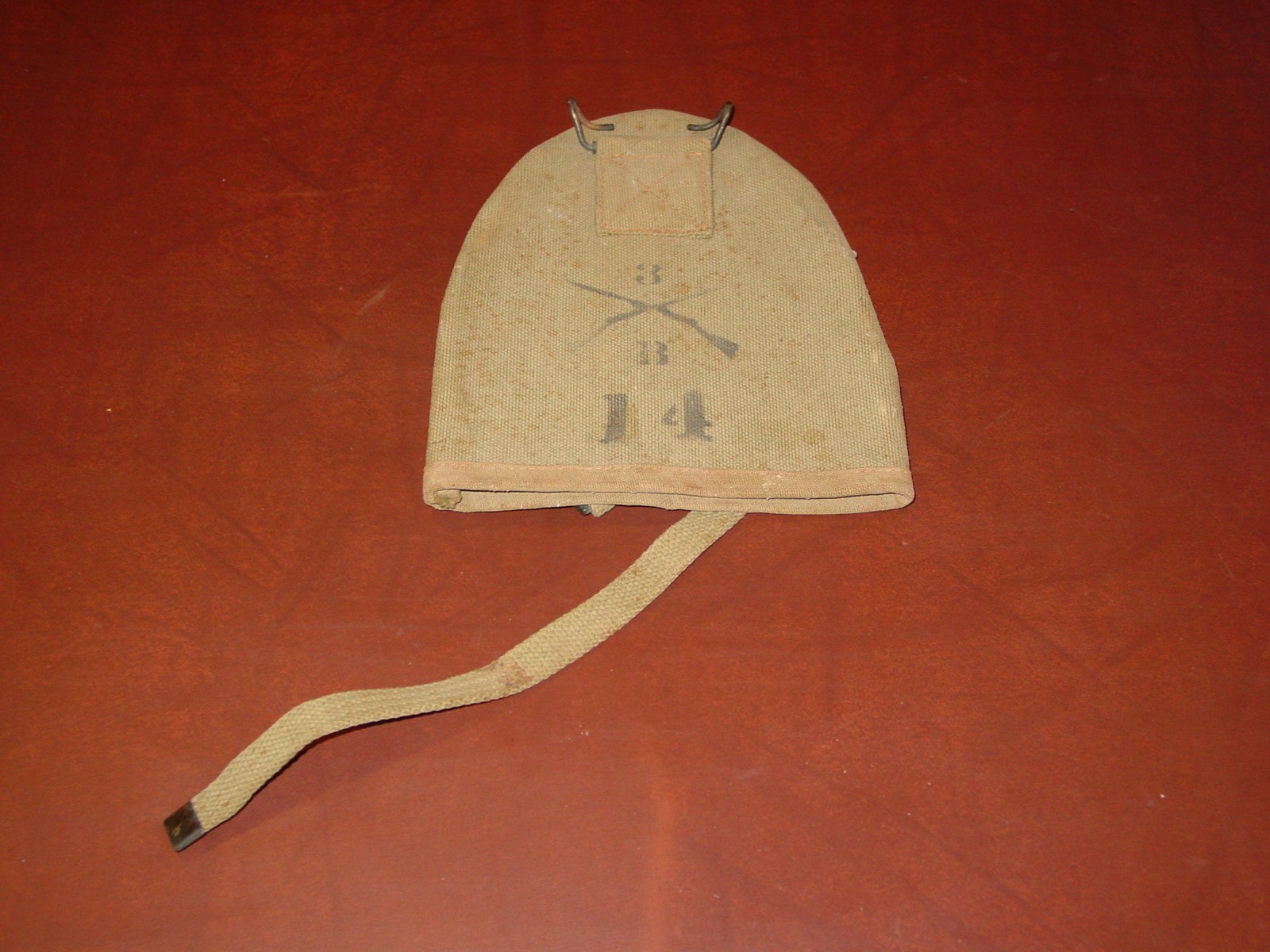 US Army Trench Shovel T-Handle M1910 Vintage WW1 WW2 Original w/ Cover