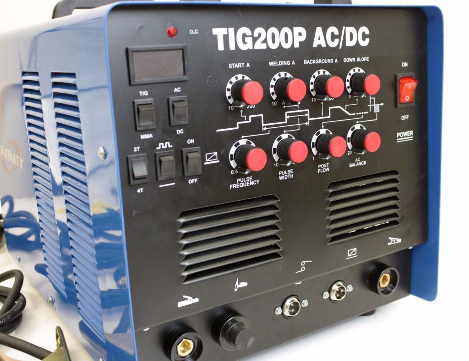 TIG200P 200A TIG MMA Pulse DC Inverter Welding Mmachine Stainless Alumium Welder