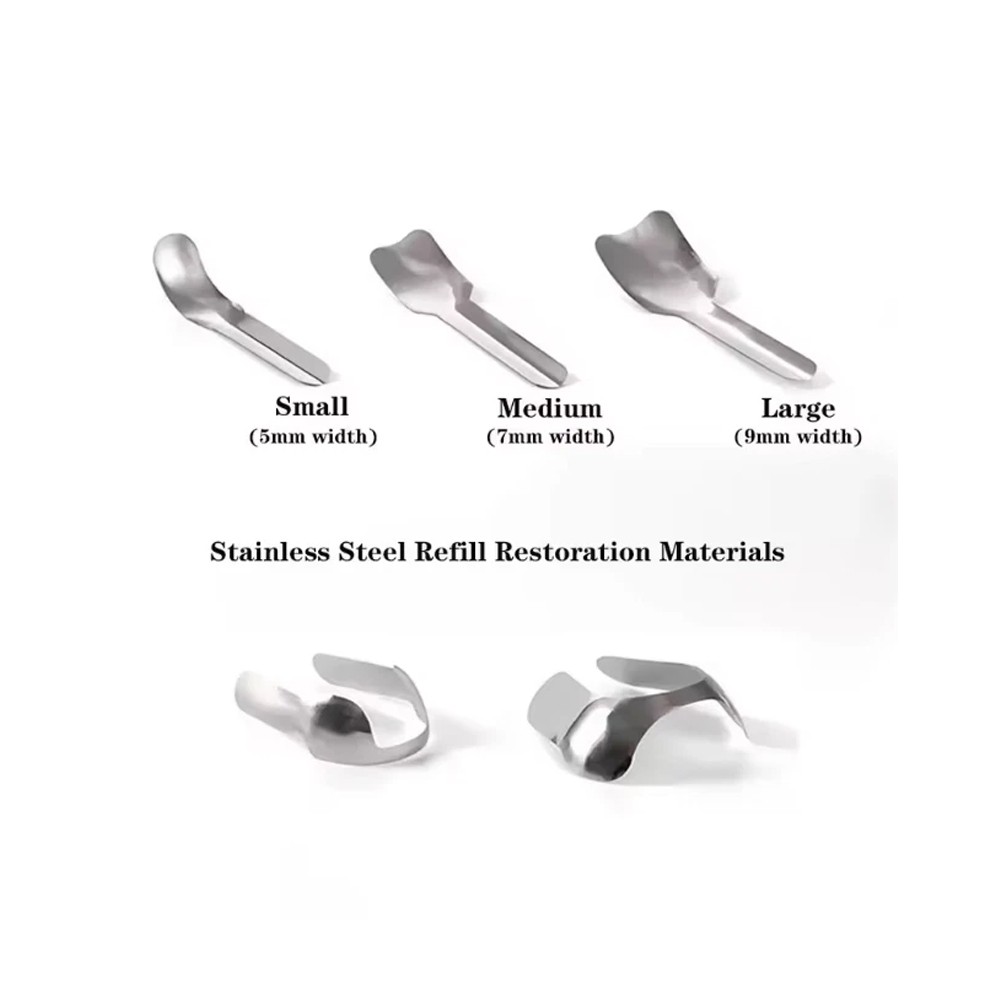 Dental Matrix Bands Anterior Twin Proximal Strips Sectional Contoured Matrices