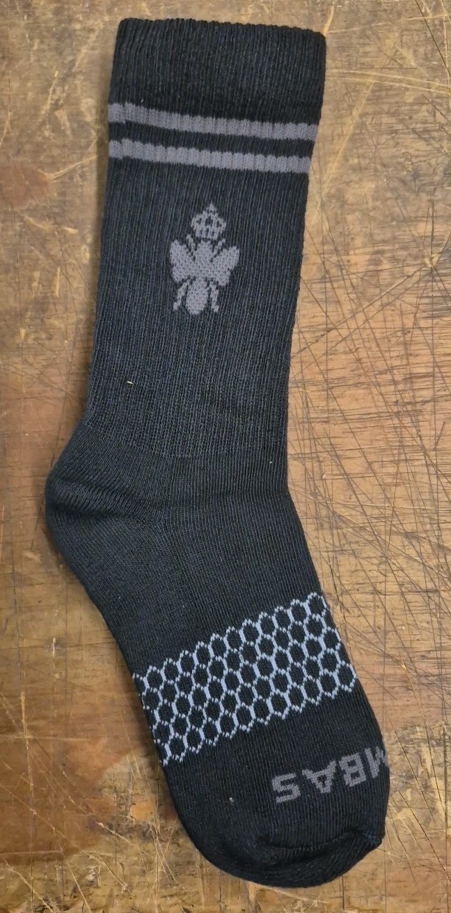 5 Pairs Unisex Bombas Original Half Calf Crew Socks Size Small New