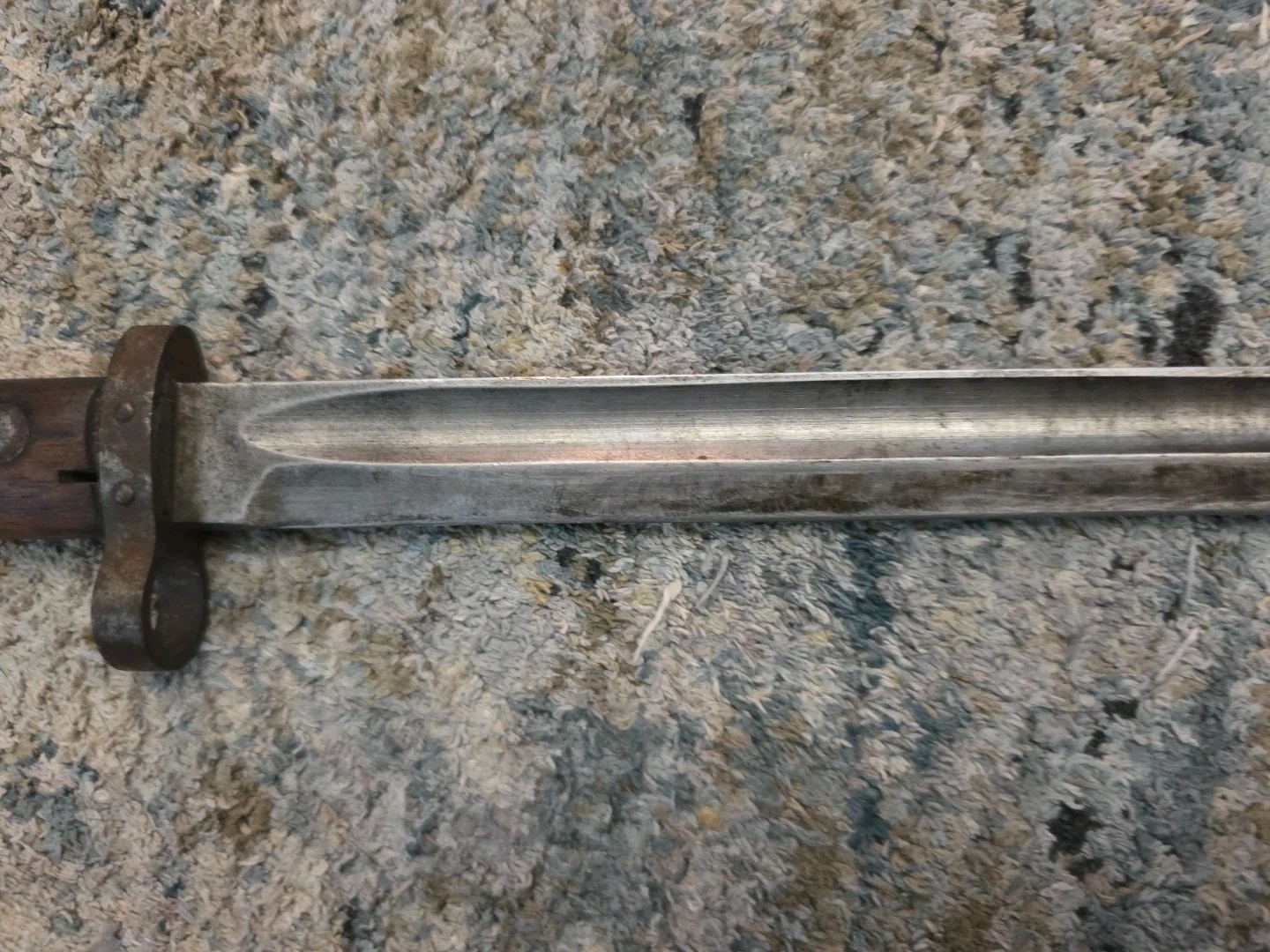 CSZ- H Bayonet & Matching Scabbard Original WWII