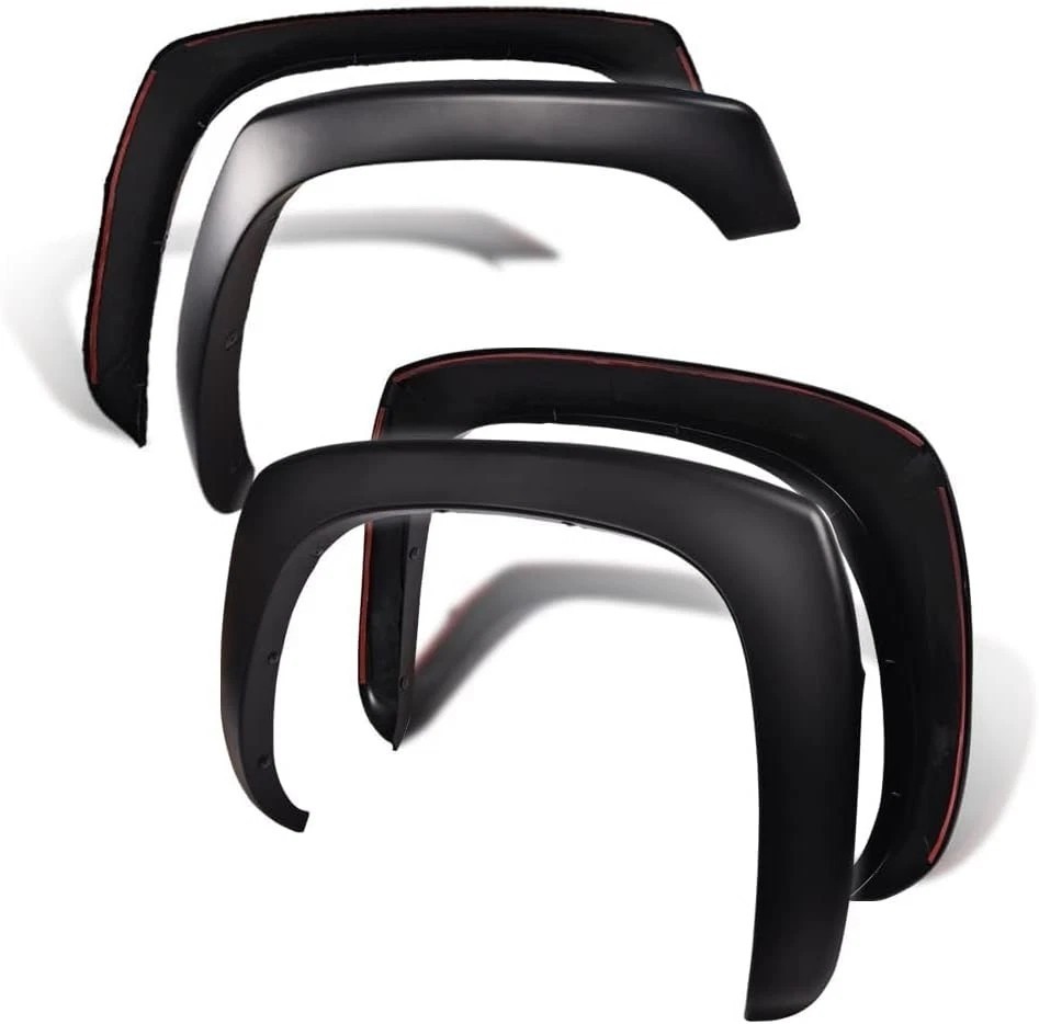 PIT66 Fender Flares, Compatible With Chevy Silverado GMC Sierra 1999-2006/Suburb