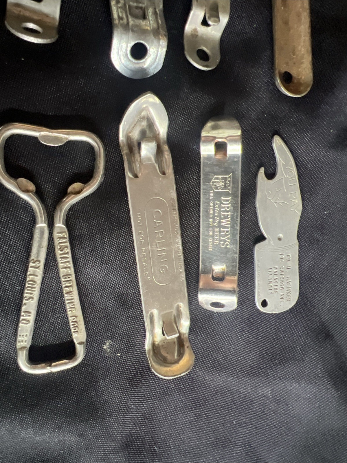 Vintage Beer Can/Bottle Openers - Set of 20