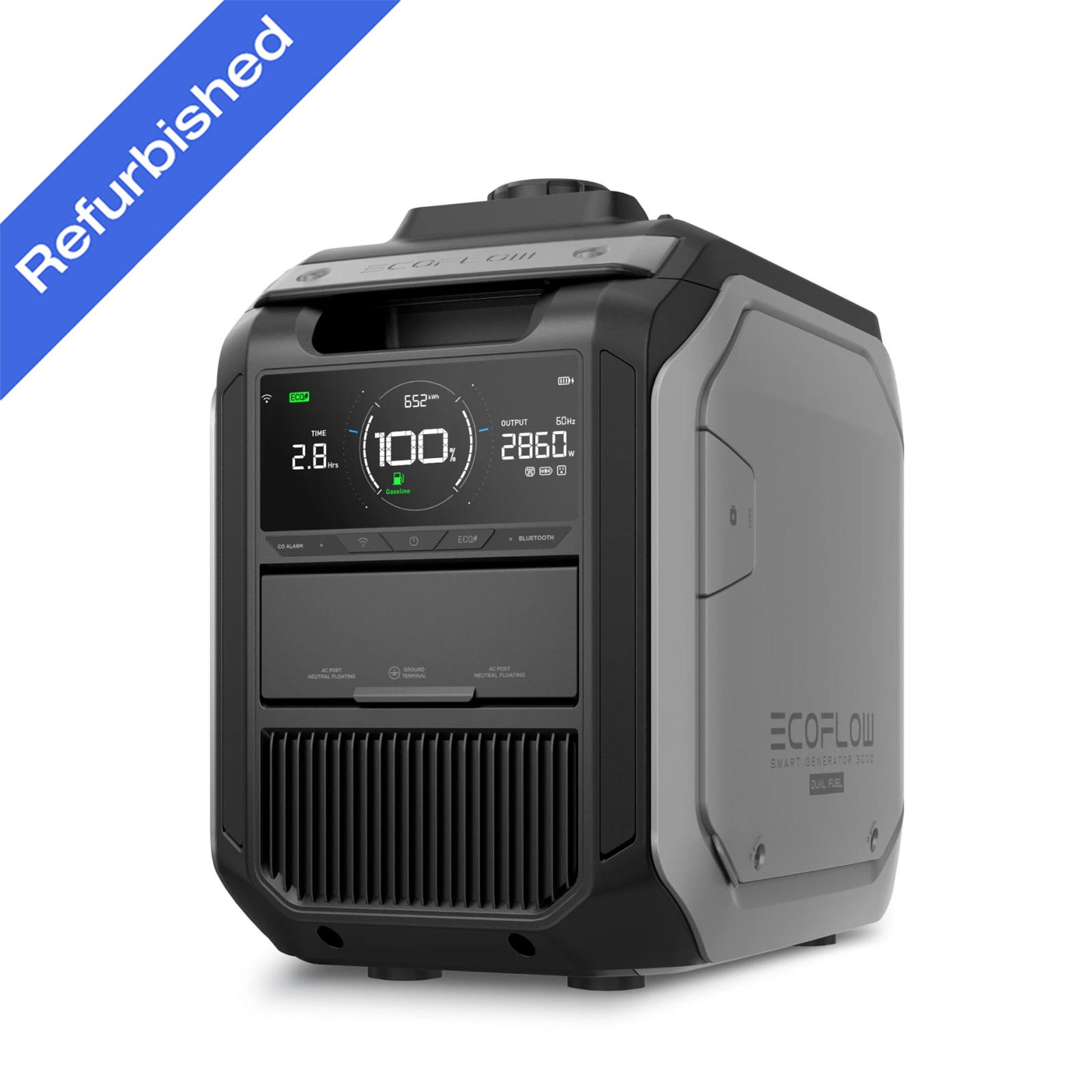 EcoFlow 2000W Smart Dual Fuel LPG丨Gas Generator Powered for Emergencies/Outdoor