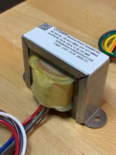 OT20PP- STD Output transformer 25VA & 8K/6K6 to 4/8/16 ohm