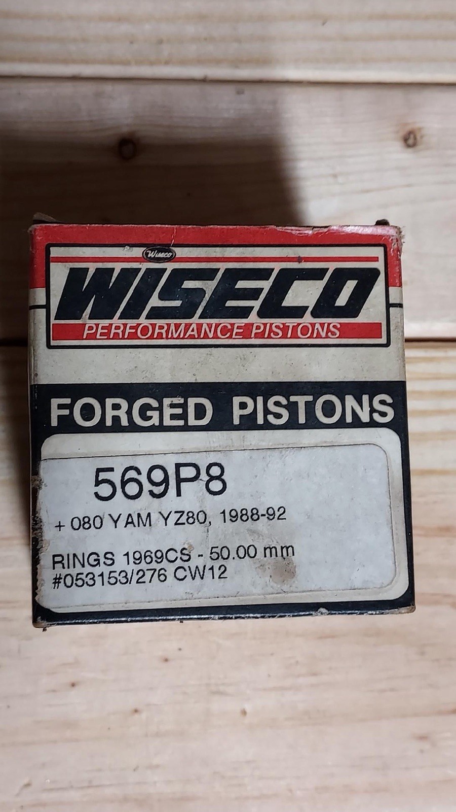 88-92 Yamaha YZ80 Wiseco Piston +.080 Over Size