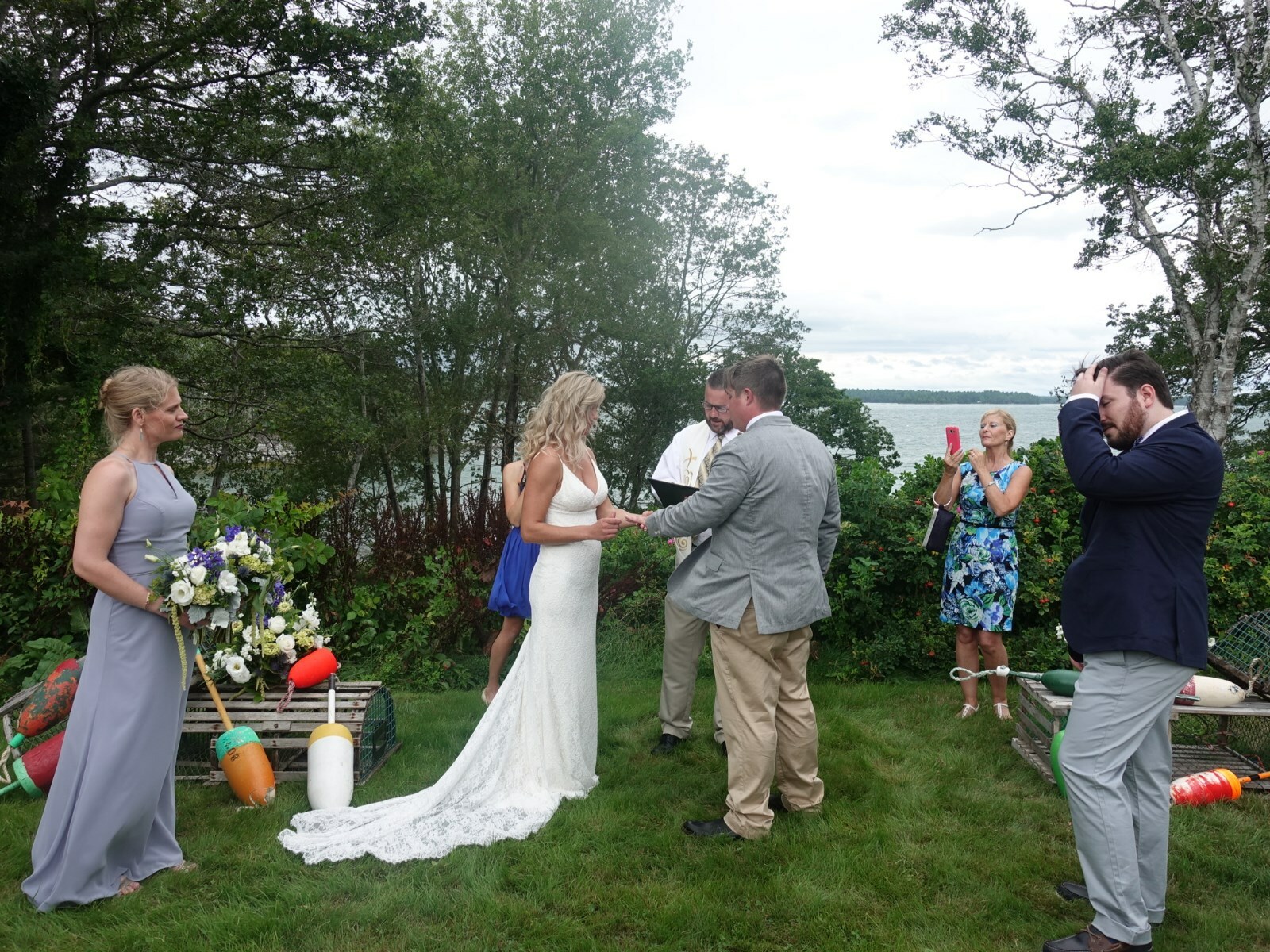 FREE SHIP 196 Maine Lobster BUOY nautical pot bouy float shore crab Lake CAPE