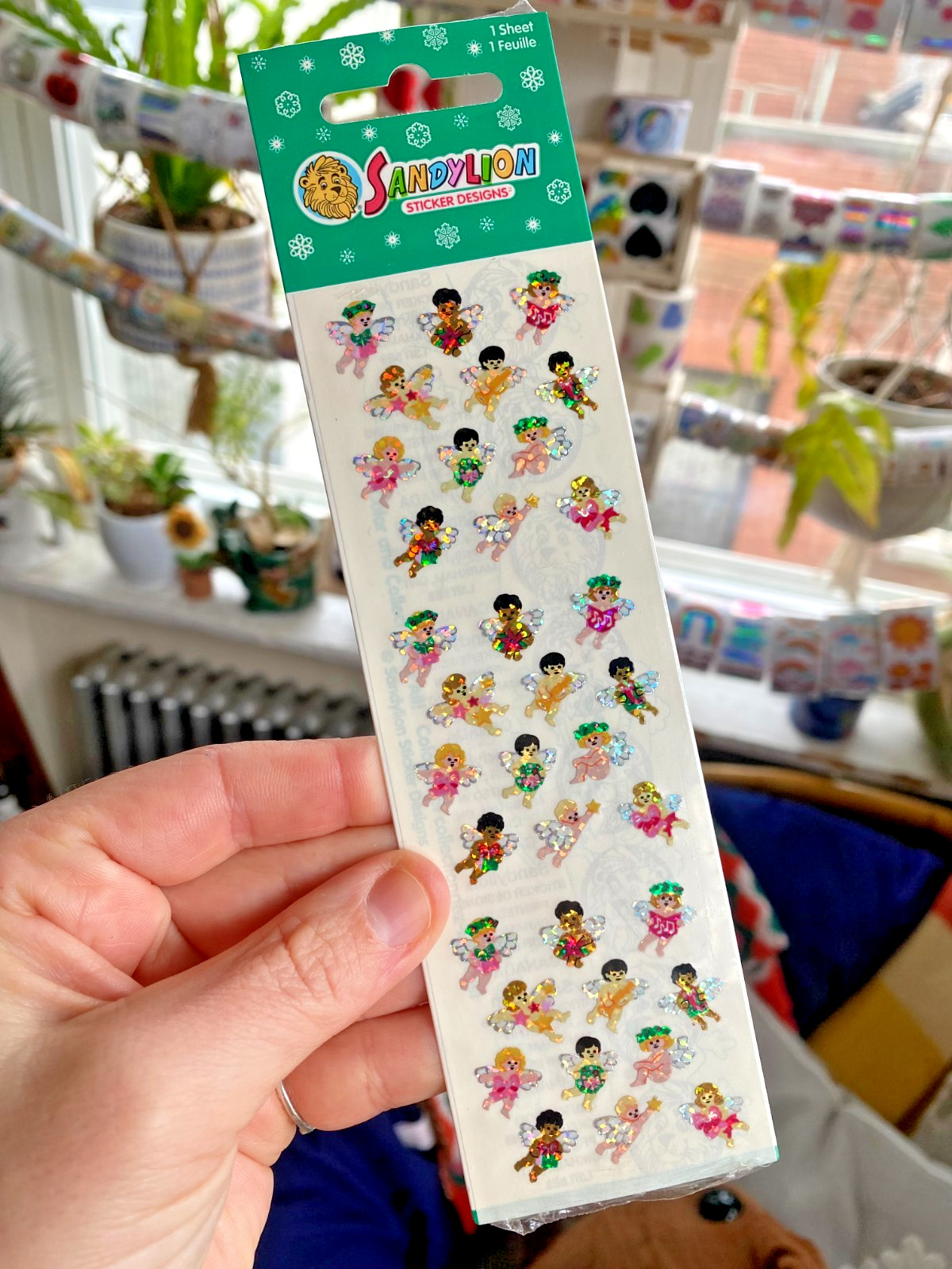 Vintage Sandylion Sticker Packages: Sparkly, Prismatic, Kromokote: You Choose!