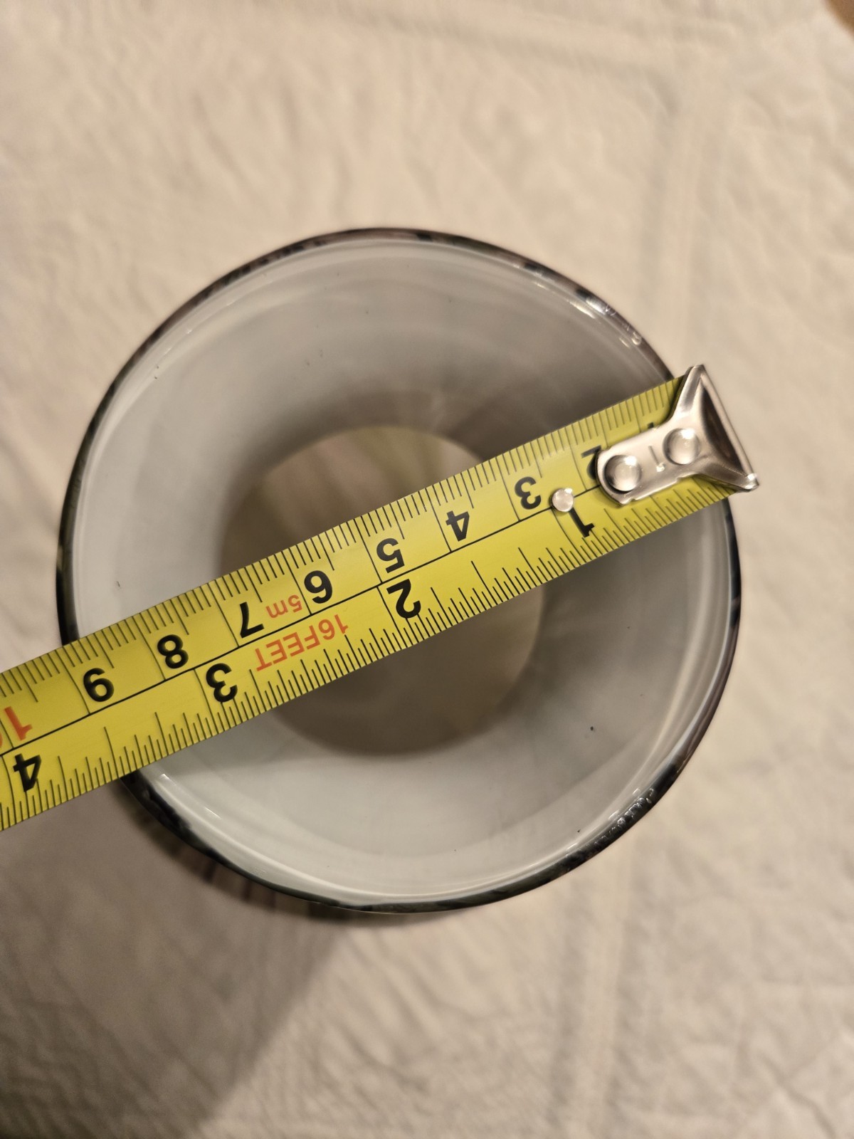 Vintage Heavy Murano Glass Vase Stripes Swirls 12" Hand Blown Green Purple 60s ?