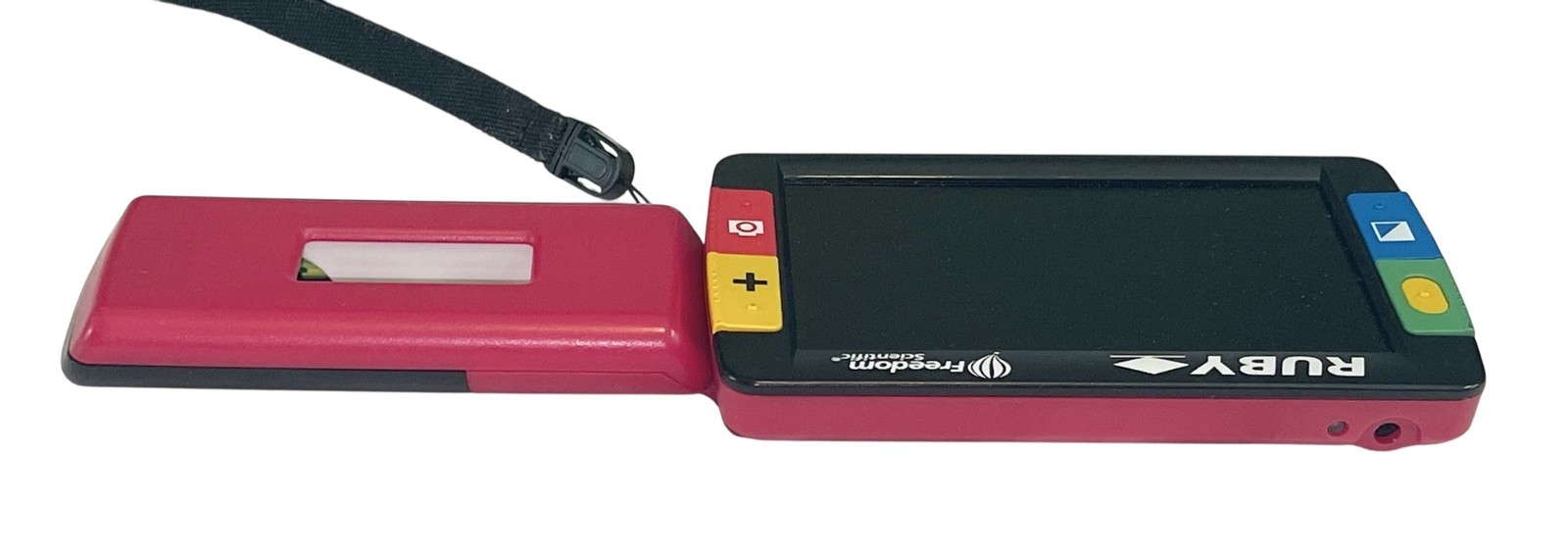 Freedom Scientific RUBY Handheld Video Magnifier Low Vision Aid Case Box READ