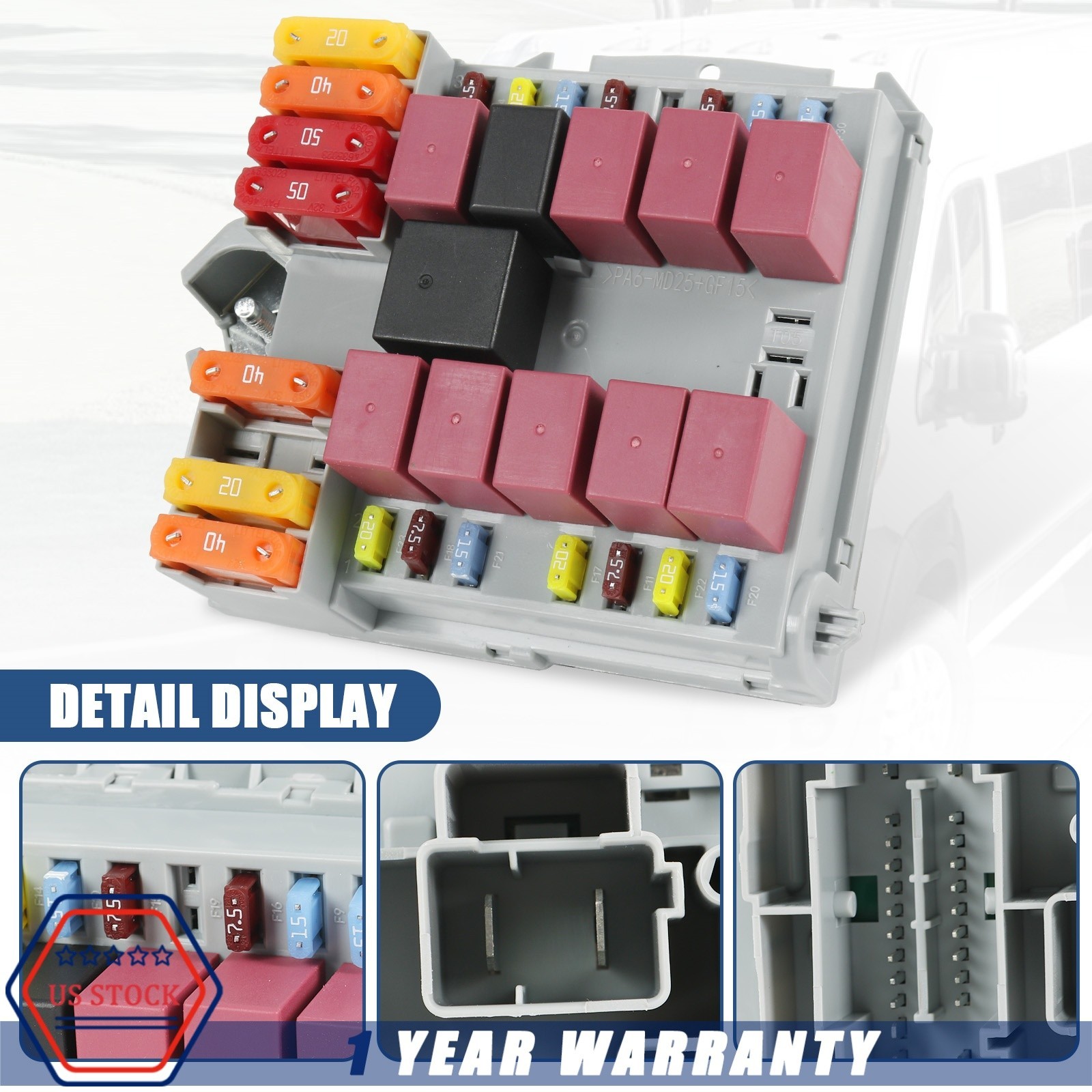 Power Distribution Center 68305538AB Intelligent For Ram ProMaster 1500 2500