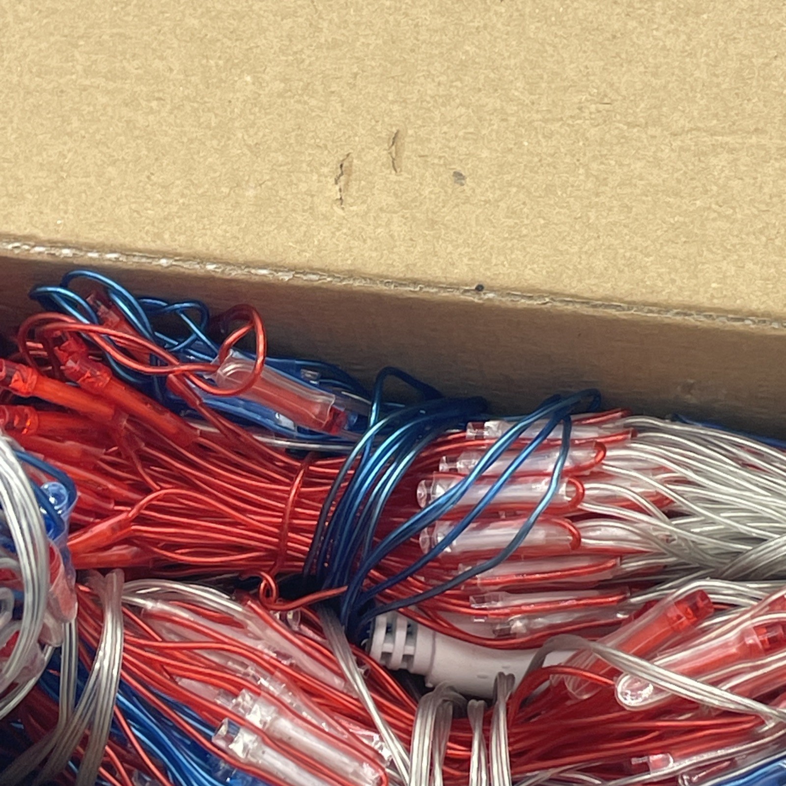 6.5ft x 3.3ft American Flag Net Light 420 LED String Lights Party Indoor Outdoor