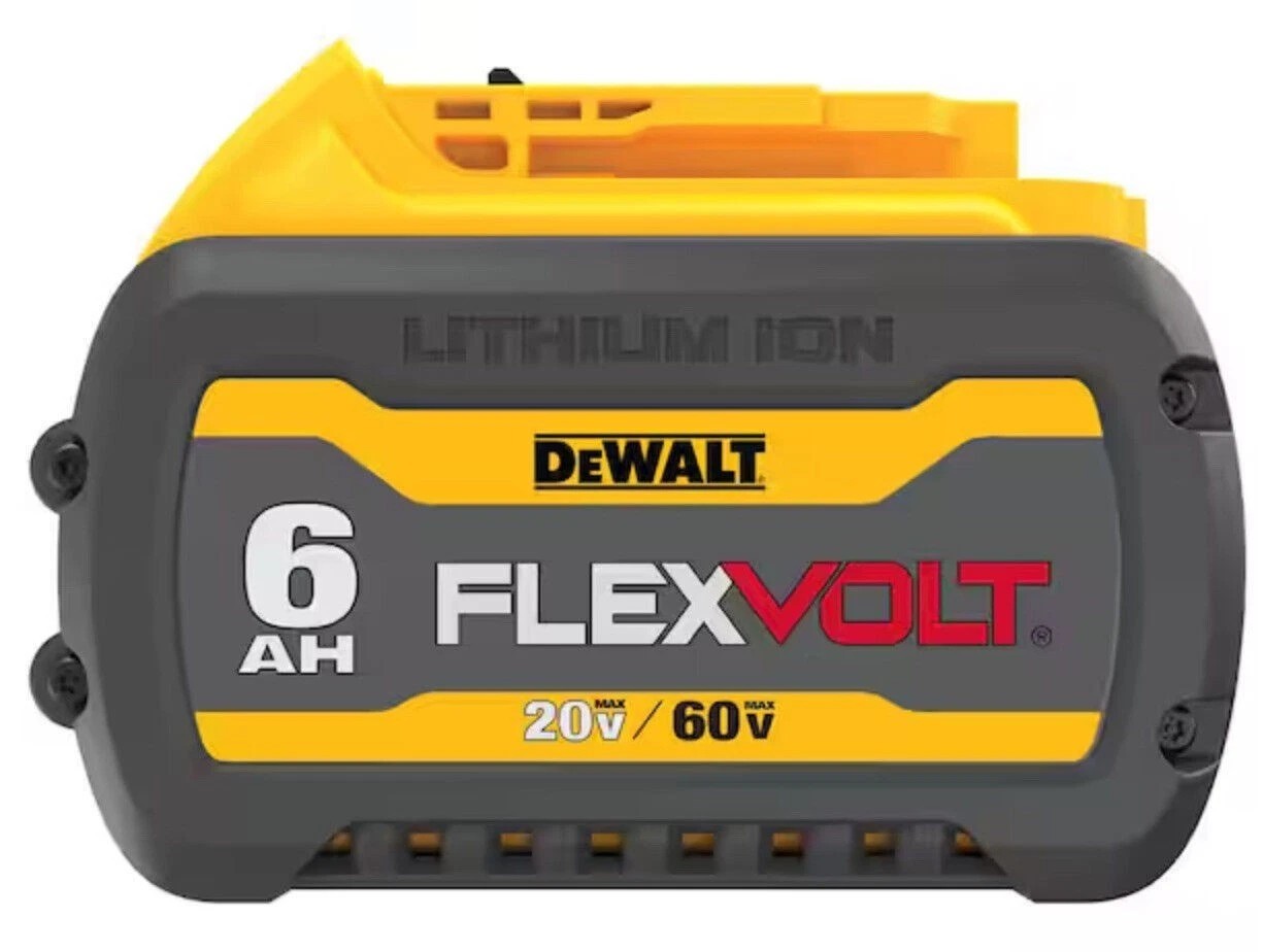 DeWALT DCB606 FlexVolt 6.0Ah Battery - 20V/60V MAX Li-Ion 2025 Model New Package
