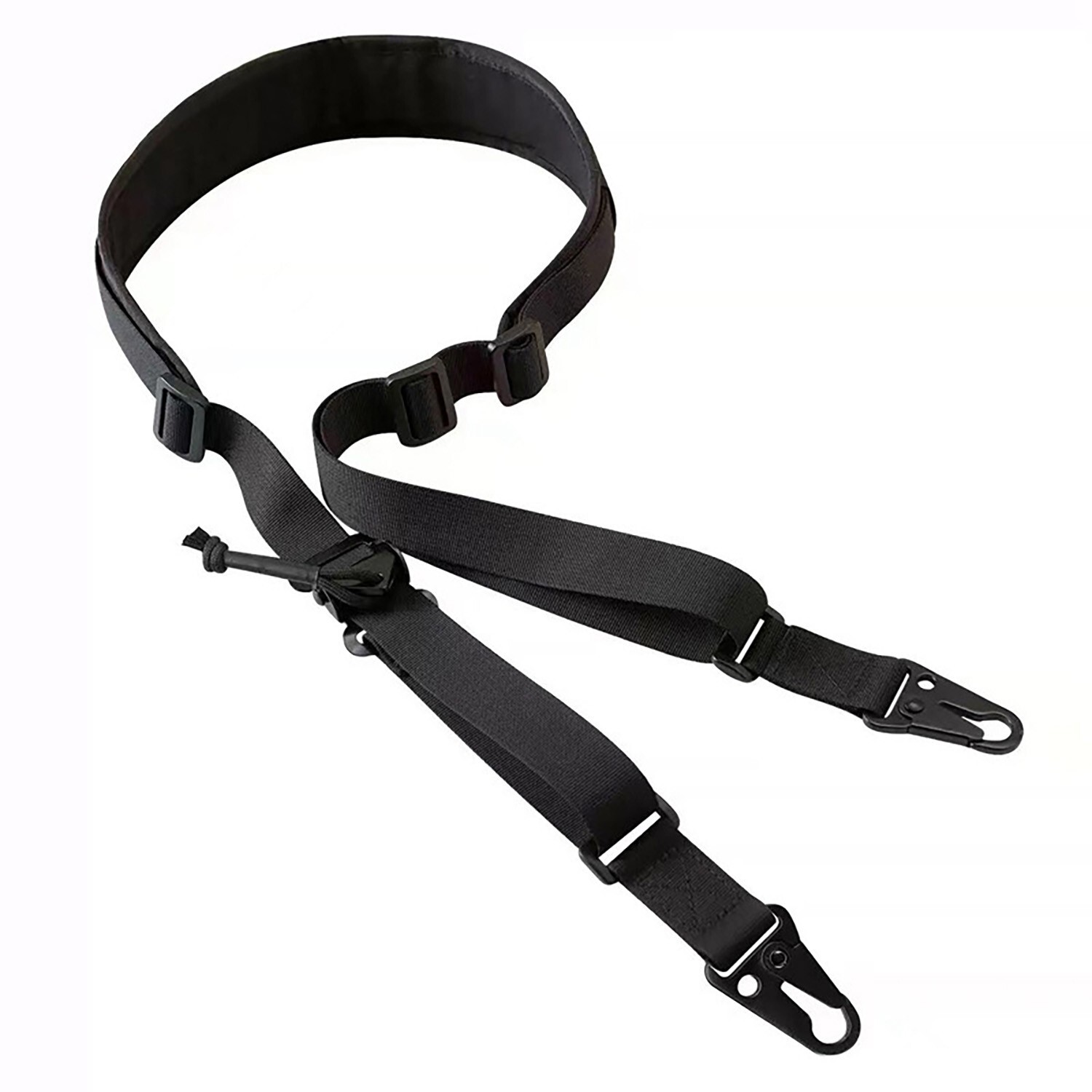 MK2 Sniper Sling Padded Gun Sling 2 Point Sling Quick Adjust Black