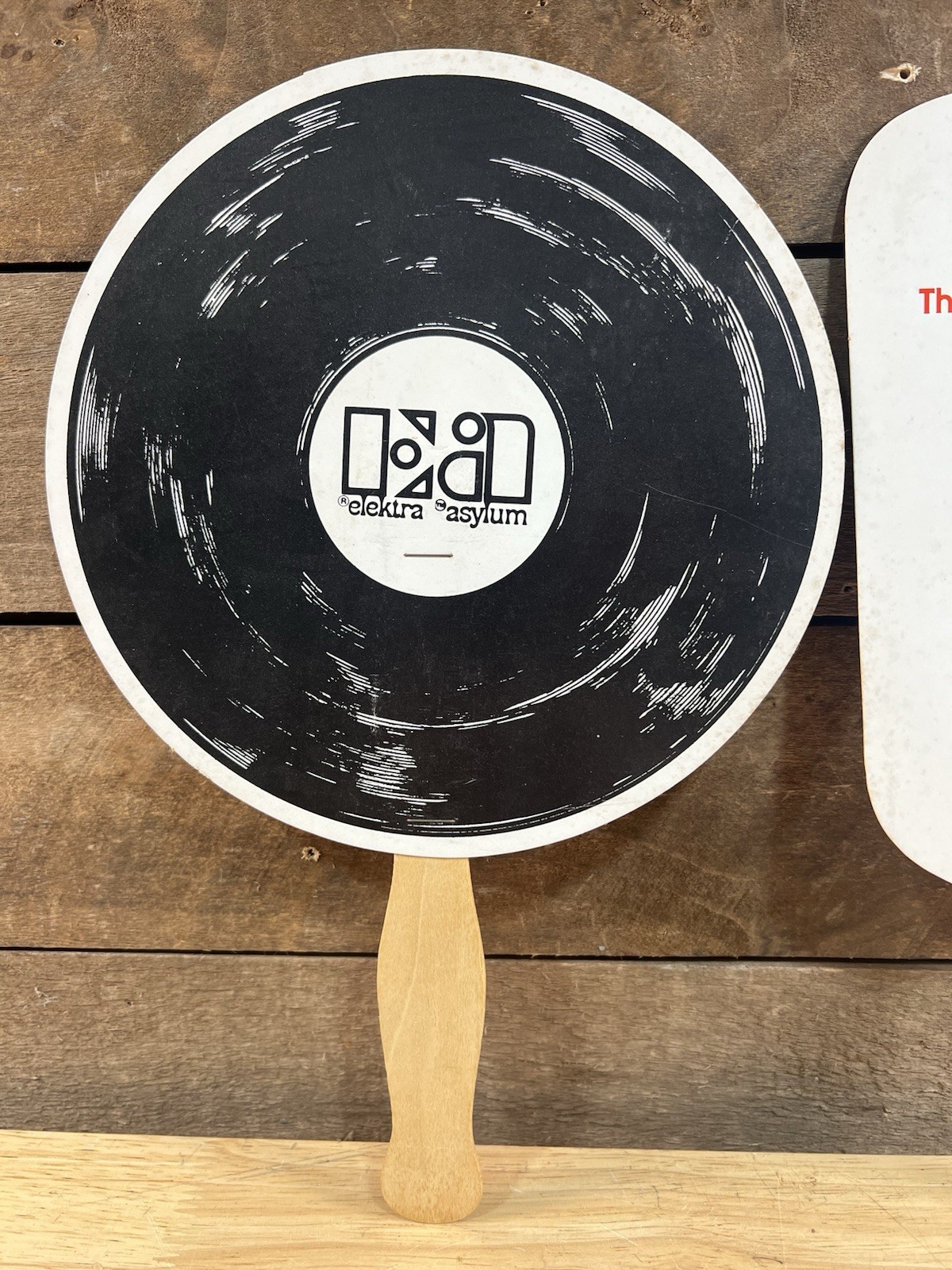 Vintage Pair Of Cardboard Advertising Fans Country Music Awards