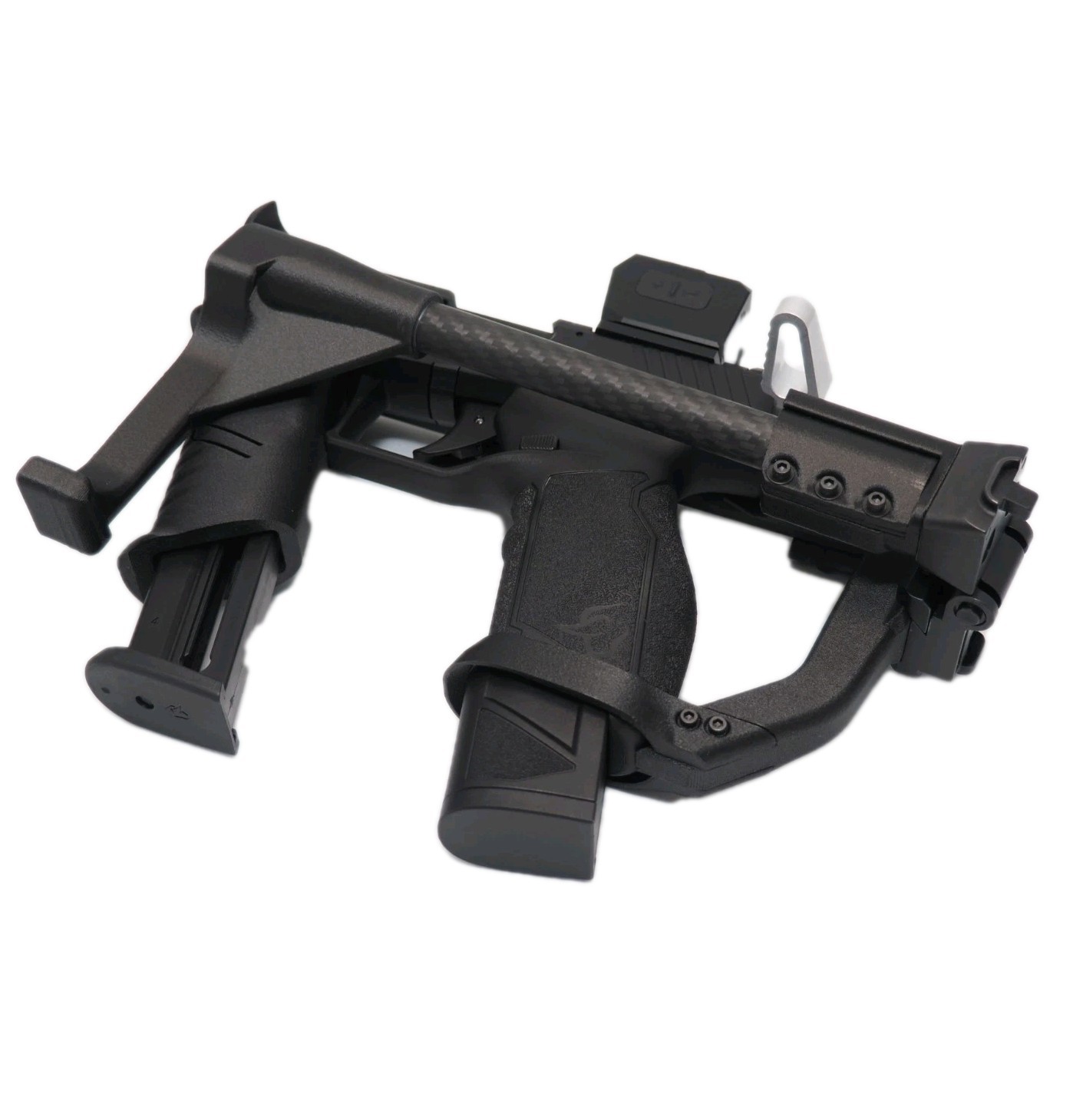 Carbon Fiber Brace - Picatinny Mount For Calloway Design TX22 Chassis -PA12-CF20