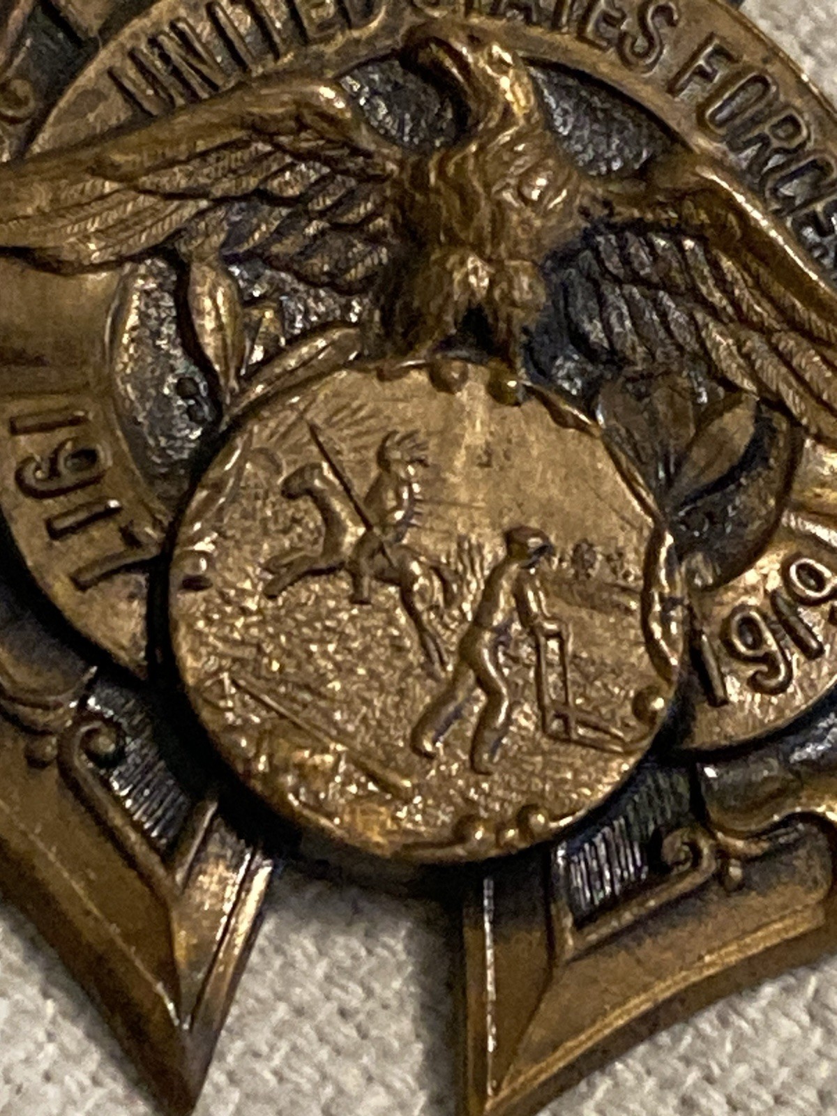 WW1 Goodhue County Minn Minnesota Service Medal Victory 1917-1919 World War