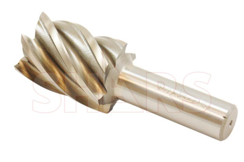 SHARS 1-1/4" X 3/4" HSS 6 FLUTE SINGLE END MILL NEW ^}