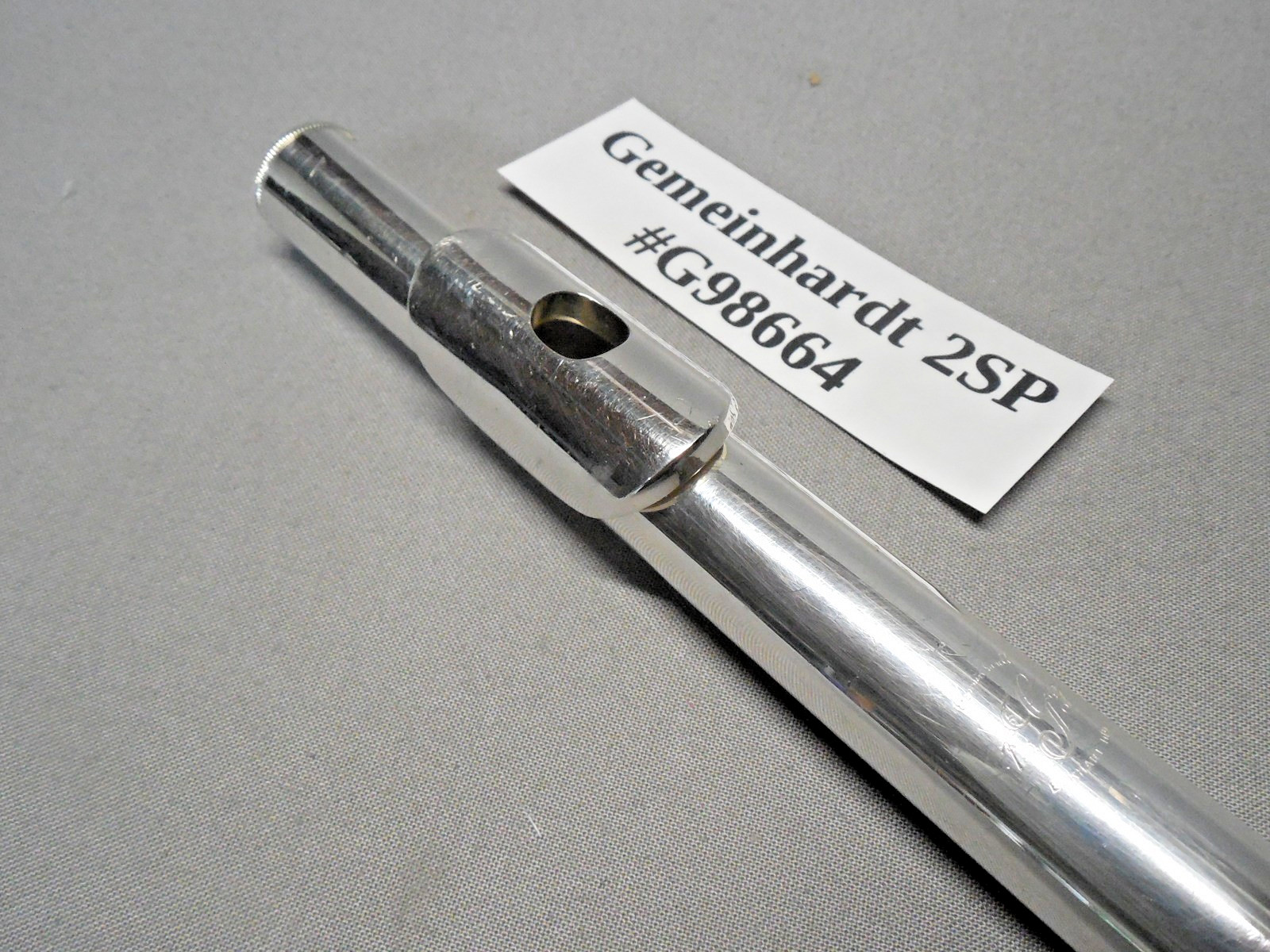 Gemeinhardt 2SP Silver Plated Flute w/ Case New Pads Polished Reconditioned