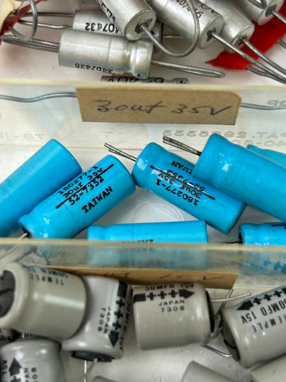 Capacitors Mixed Lot Vintage Radio Repair Parts Sorted Appear Unused NOS