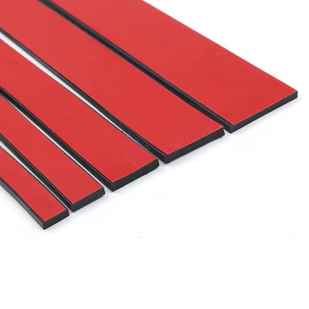 Rubber Strip Self Adhesive Pads Adhesive Backed Solid Seals Gasket Various Sizes
