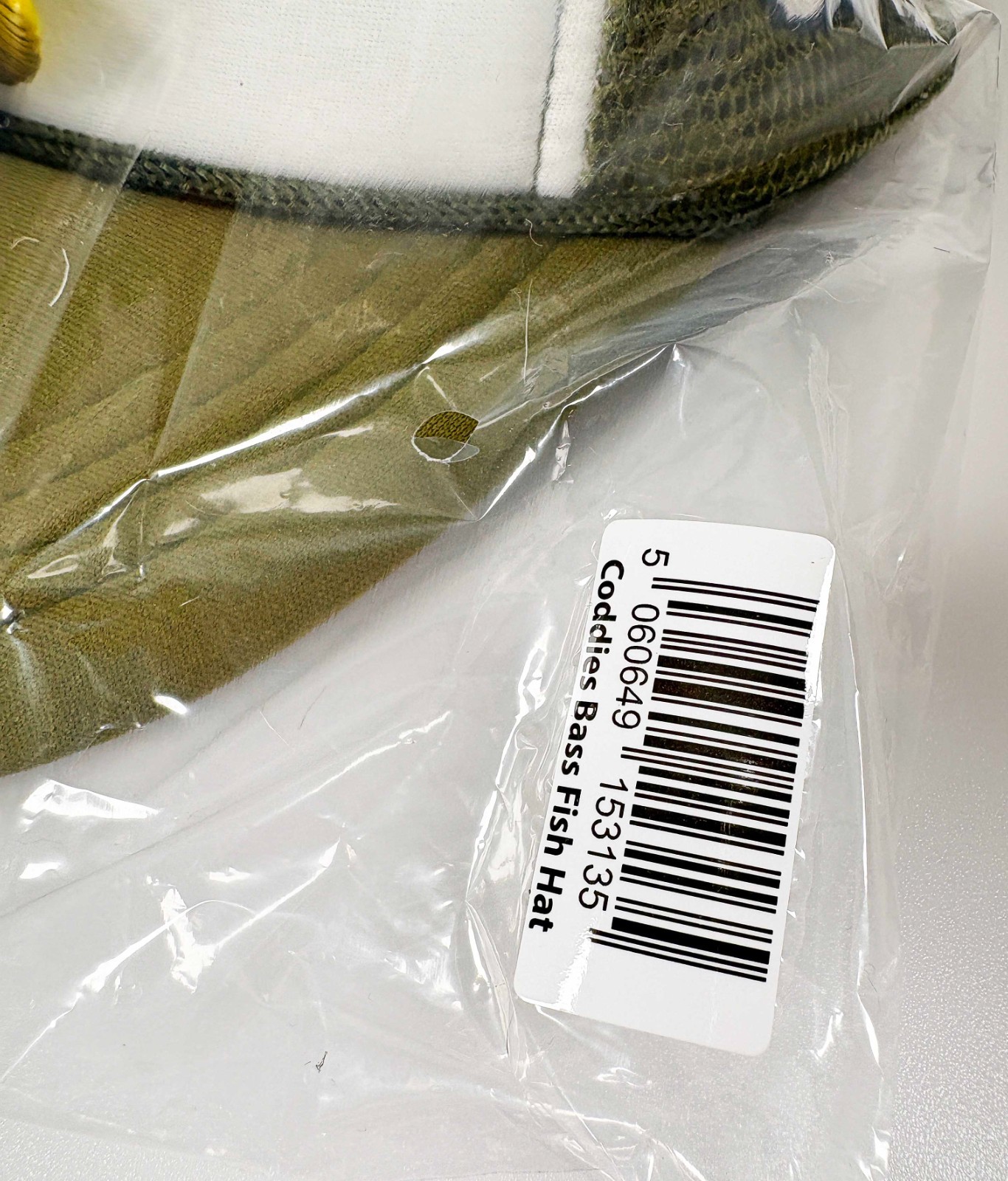 Funny Fish Hat 3D Bass Fishing Hat Perfect Gift Men Women Teen Children Costume