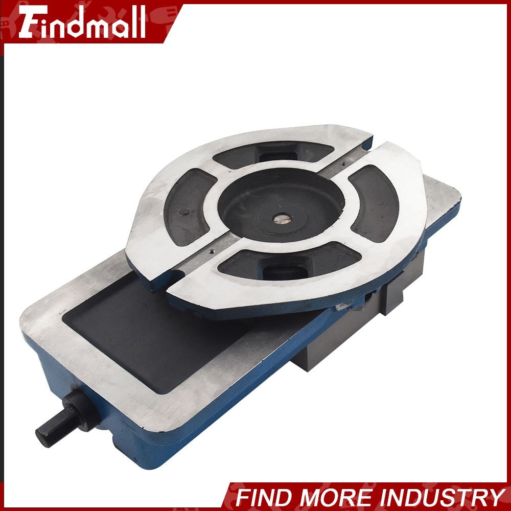 Findmall 6 Inch Milling Machine Vise Lockdown Bench Vise W/ 360° Swiveling Base