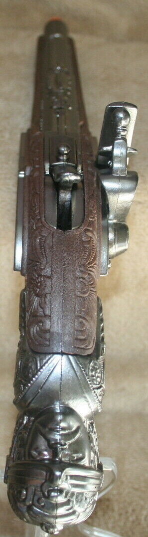 Toy Pirate Gun with Bright Orange Tip Made in Spain by Gonher