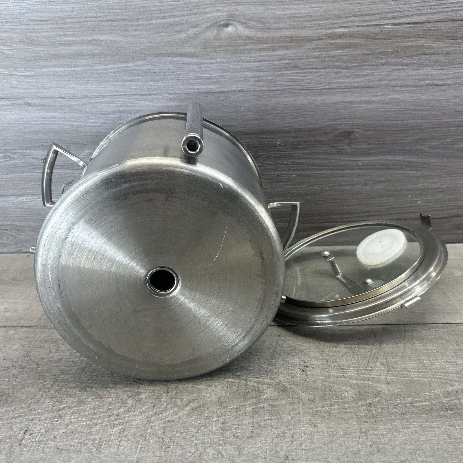 Commercial Food Processor Lot 10.6 Quart Bucket Blades Lid Stainless NO MOTOR