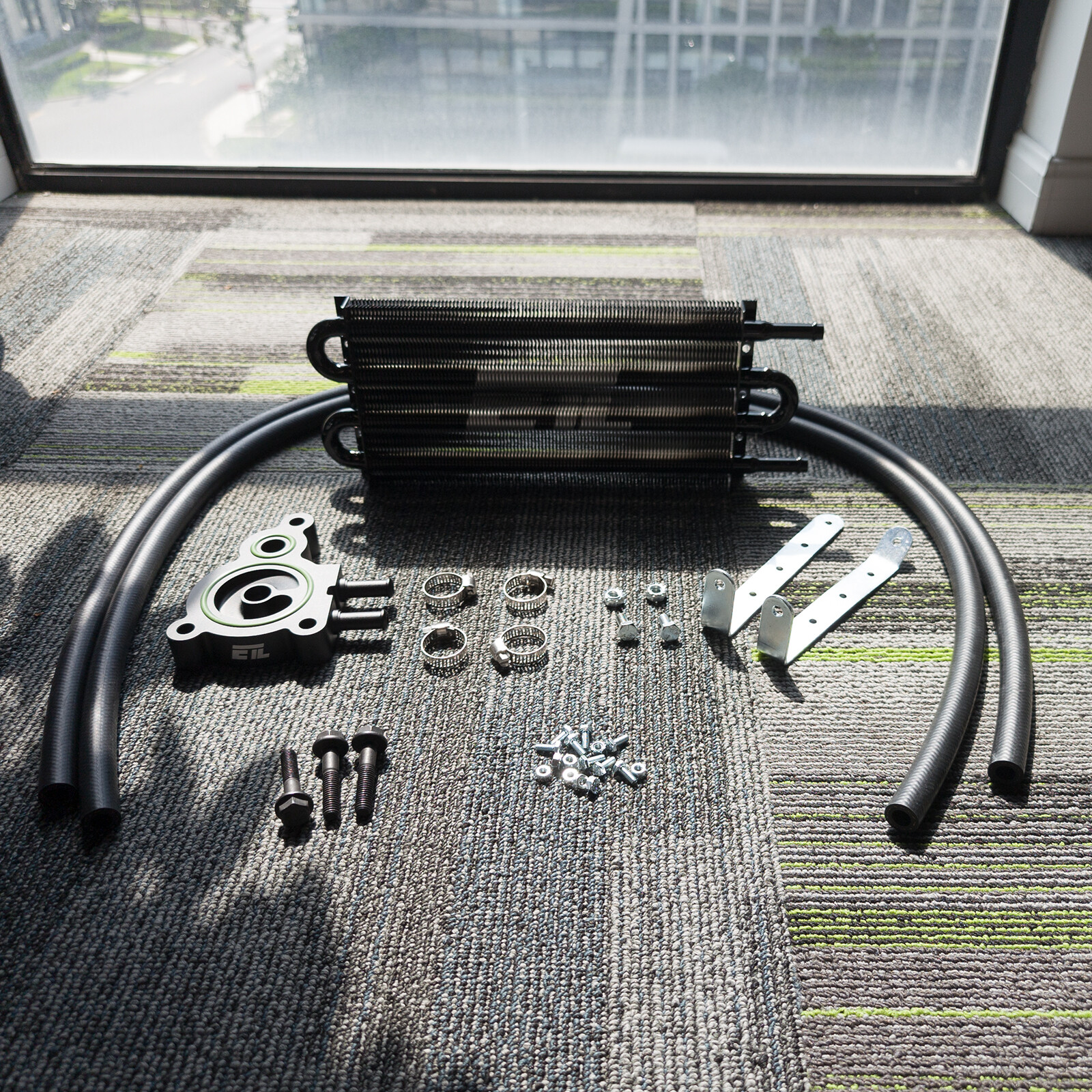 Transmission Oil Cooler For Fit 2016 Honda Civic 1.5T CVT ETL Performance