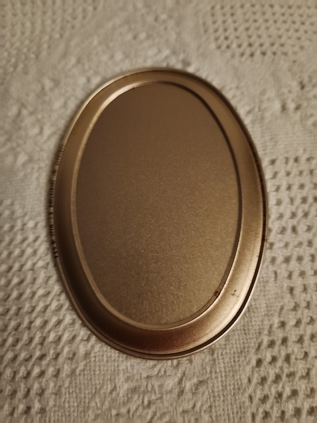 RC COLA Best By Taste-Test Metal 1970s Tip Tray Made In USA