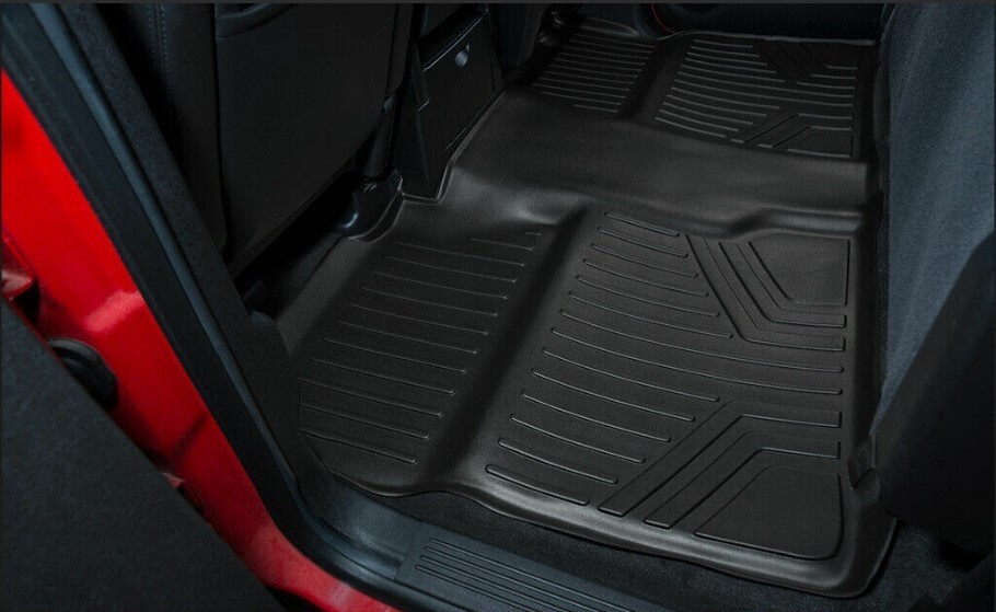 SMARTLINER Custom Fit Floor Mats 3 Rows & Cargo Liner 2007-14 Suburban/Yukon XL
