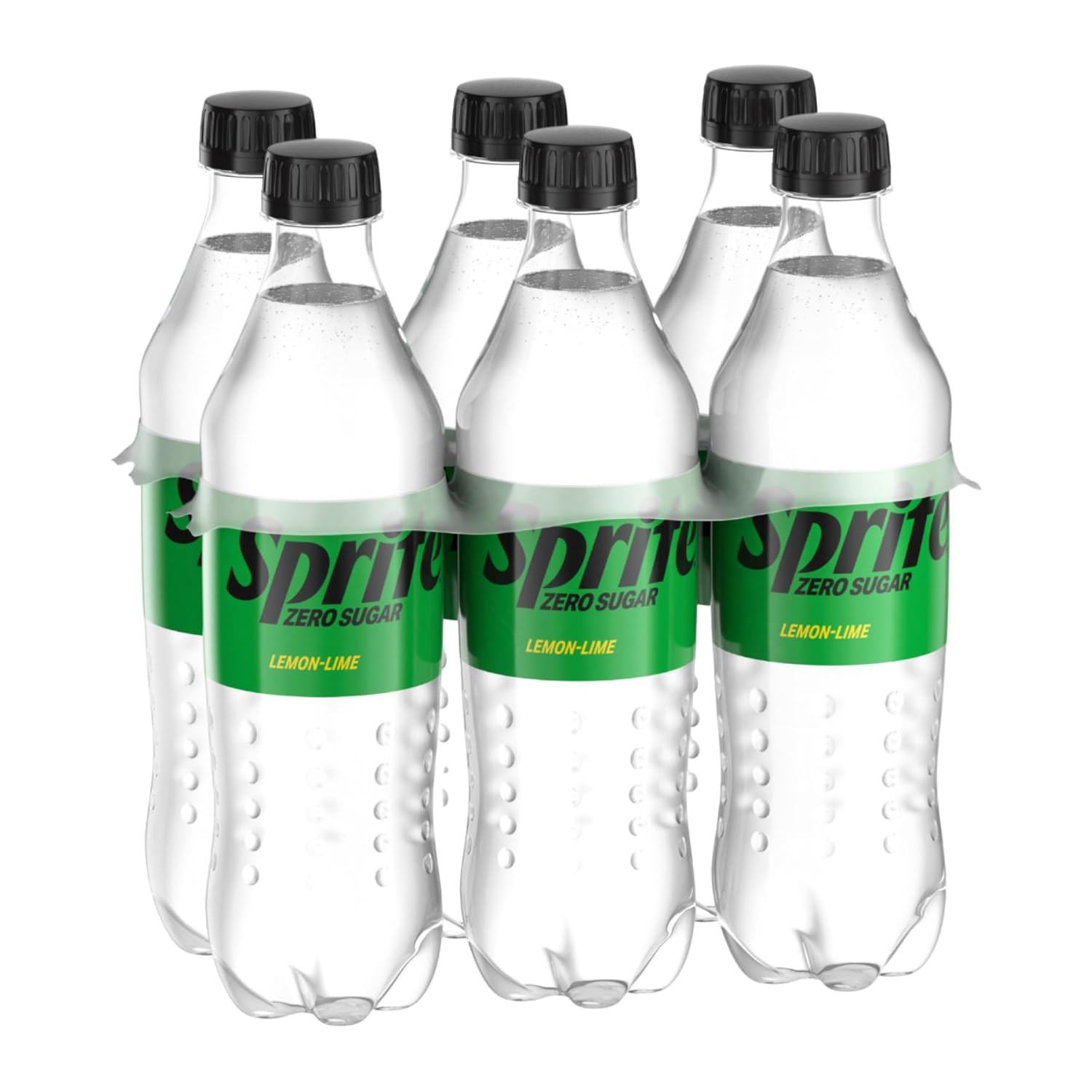 Zero Sugar Lemon Lime Diet Soda Pop Soft Drinks, 16.9 Fl Oz, 6 Pack