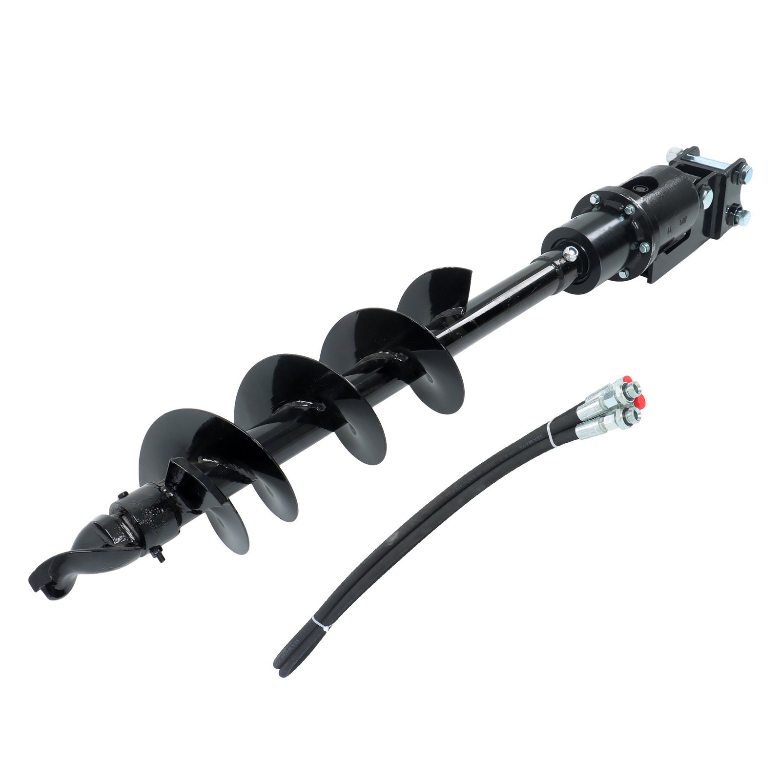 8 Inch 200mm Hydraulic Auger Drill Attachment for Mini Excavator