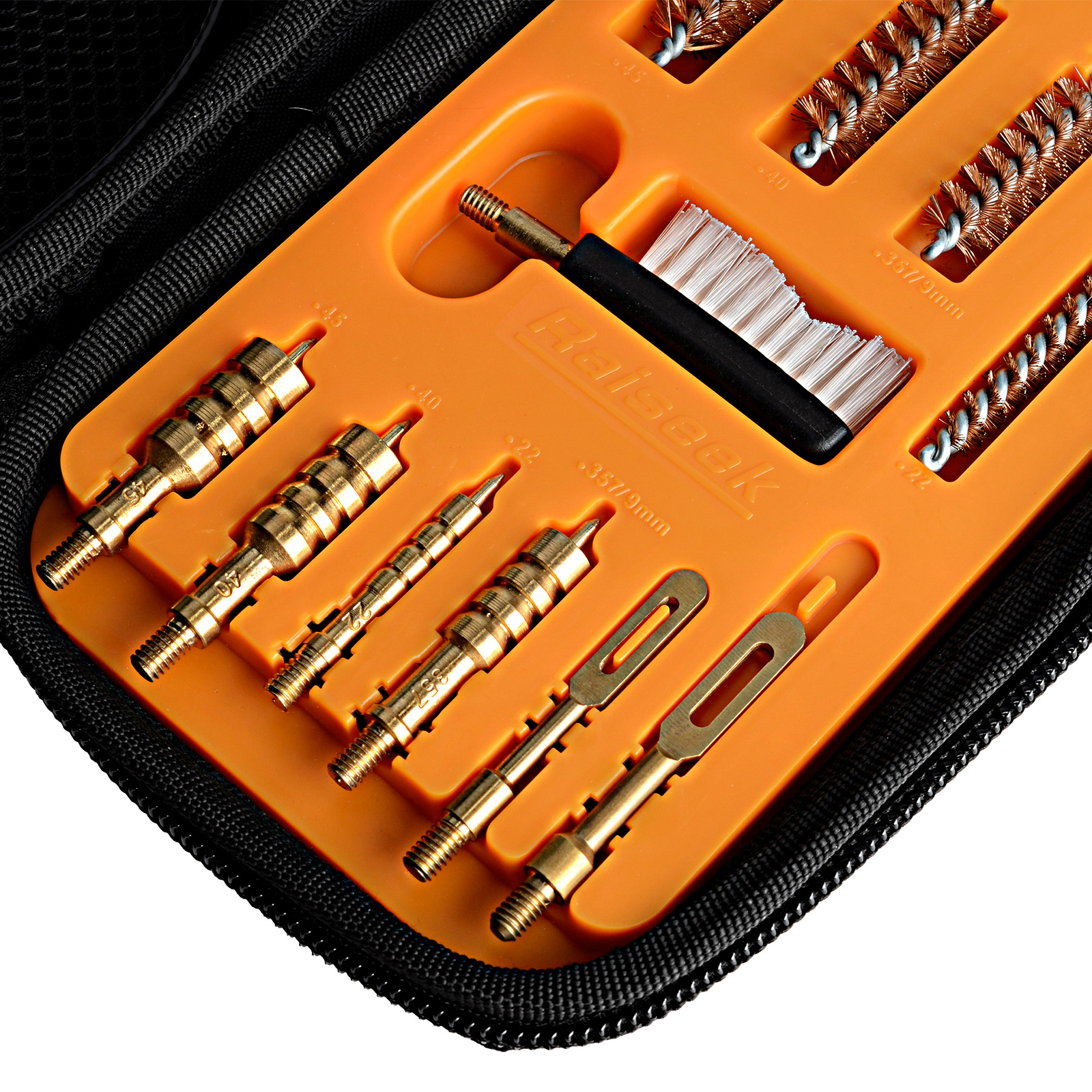 Pistol Cleaning kit .22.357.38 9mm.45 .40 Caliber Pistol Cleaning Kit with Case