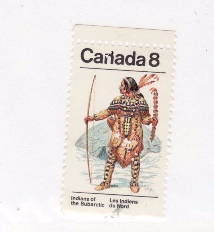 Canada printing error stamp. #576 with printers smudge