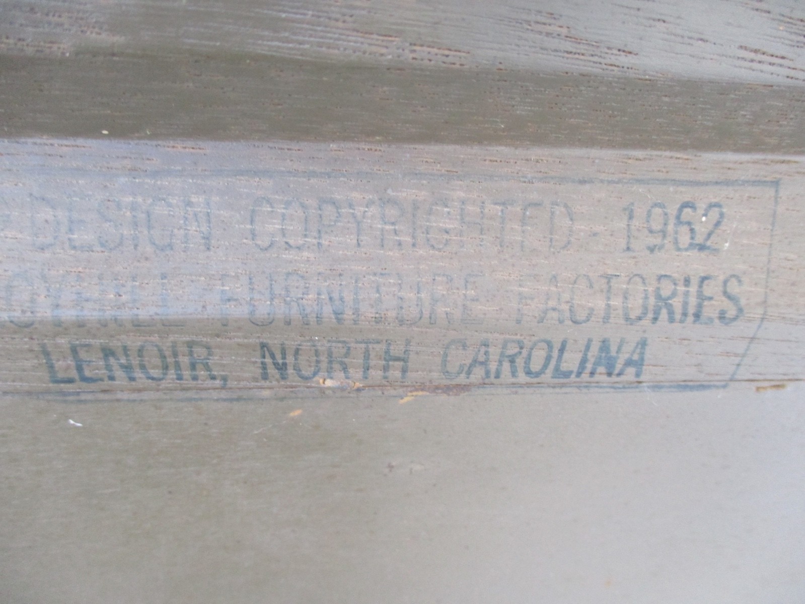 Broyhill Brasilia 1962 Mid Century 2 Drawer/1 Shelf Wood & Brass Bookcases Set/2